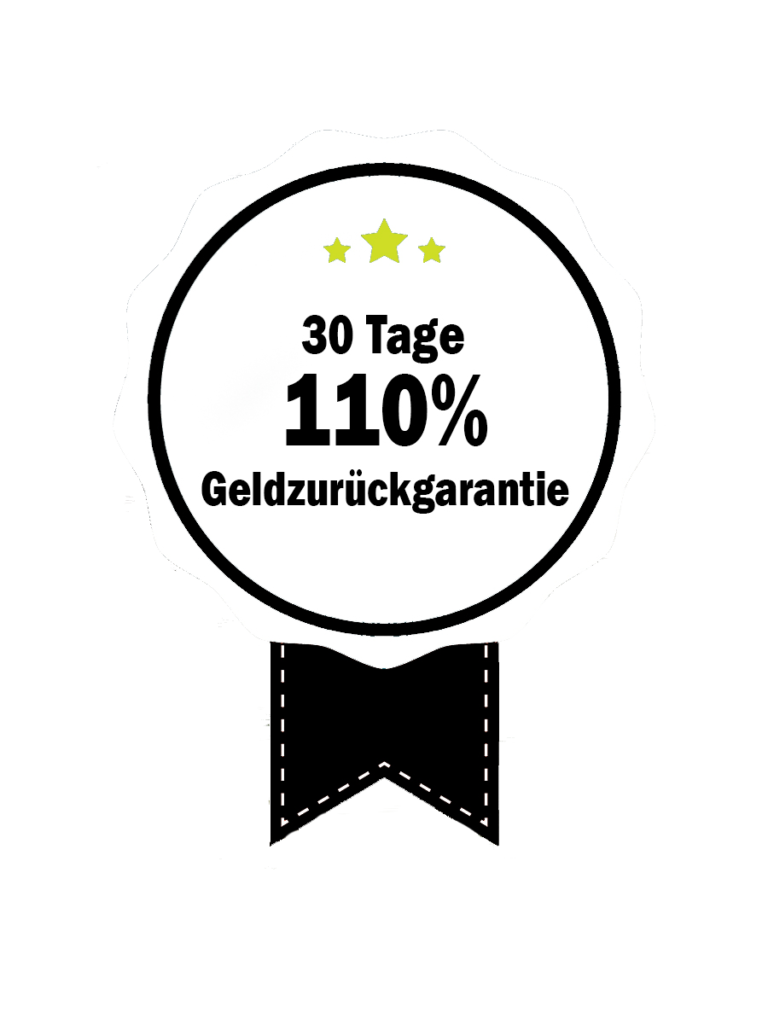 Garantiesiegel ohne Hintergrund 110%